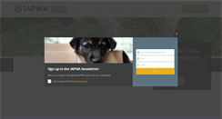 Desktop Screenshot of iapwa.org